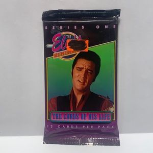 1992 The Elvis Collection The Cards of His Life 1 Sealed 12 Card Pack (MISC6)